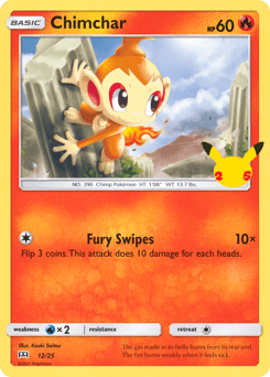 Chimchar 12/25 — McDonald's Collection 2021