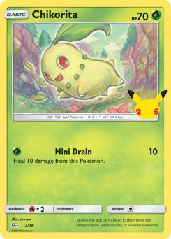 Chikorita 2/25 — McDonald's Collection 2021