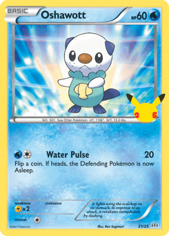Oshawott 21/25 — McDonald's Collection 2021
