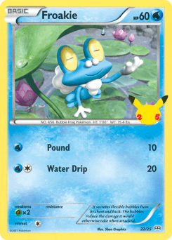 Froakie 22/25 — McDonald's Collection 2021
