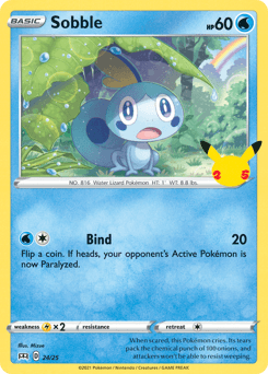Sobble 24/25 — McDonald's Collection 2021