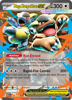Mega Kangaskhan ex 104/132 — Mega Evolution
