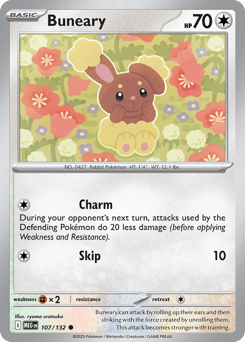 Buneary 107/132 — Mega Evolution