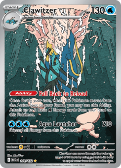 Clawitzer 141/132 — Mega Evolution