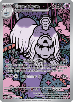 Houndstone 145/132 — Mega Evolution
