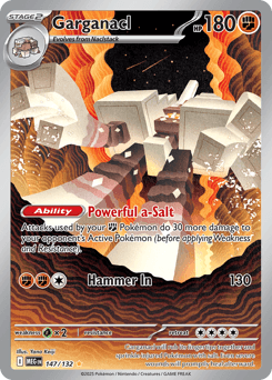 Garganacl 147/132 — Mega Evolution
