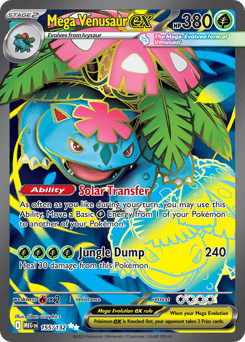 Mega Venusaur ex 155/132 — Mega Evolution