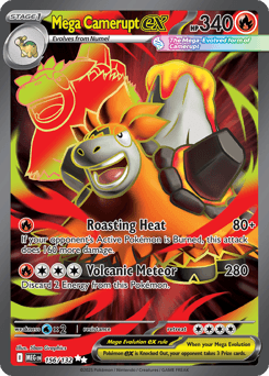 Mega Camerupt ex 156/132 — Mega Evolution