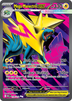 Mega Manectric ex 158/132 — Mega Evolution