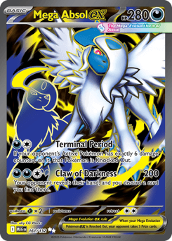 Mega Absol ex 161/132 — Mega Evolution