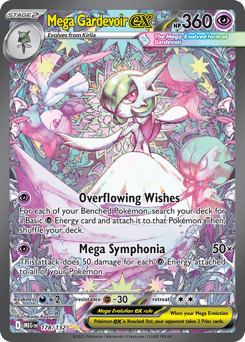 Mega Gardevoir ex 178/132 — Mega Evolution