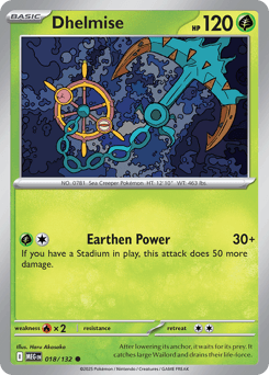 Dhelmise 18/132 — Mega Evolution