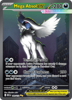 Mega Absol ex 180/132 — Mega Evolution