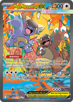 Mega Kangaskhan ex 182/132 — Mega Evolution