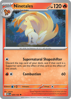Ninetales 20/132 — Mega Evolution
