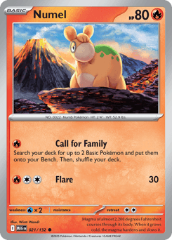 Numel 21/132 — Mega Evolution