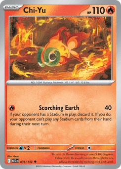 Chi-Yu 31/132 — Mega Evolution