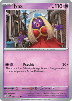 Jynx 57/132 — Mega Evolution