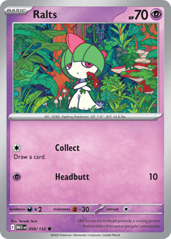 Ralts 58/132 — Mega Evolution