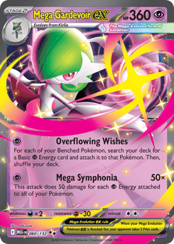 Mega Gardevoir ex 60/132 — Mega Evolution