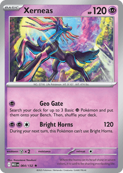 Xerneas 64/132 — Mega Evolution