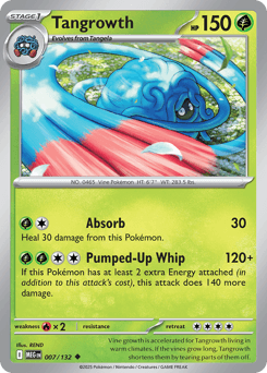 Tangrowth Pokémon card