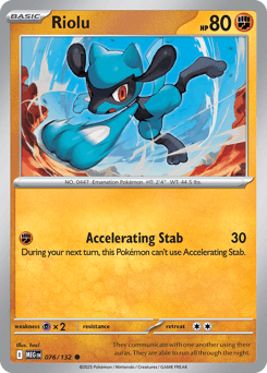 Riolu 76/132 — Mega Evolution