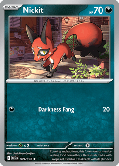 Nickit 89/132 — Mega Evolution