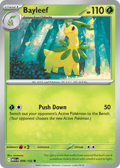 Bayleef 9/132 — Mega Evolution