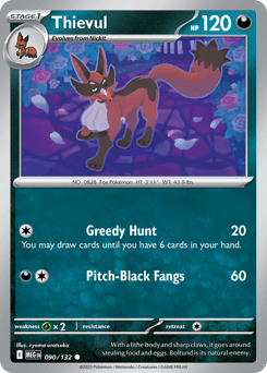 Thievul 90/132 — Mega Evolution