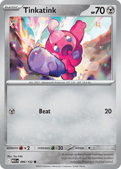 Tinkatink Pokémon card