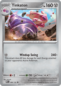 Tinkaton Pokémon card