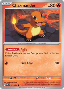 Charmander 11/94 — Phantasmal Flames
