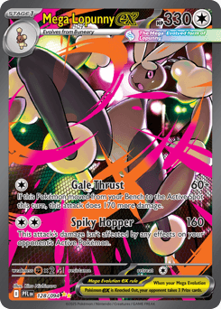 Mega Lopunny ex 128/94 — Phantasmal Flames