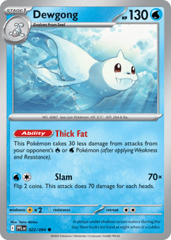 Dewgong 22/94 — Phantasmal Flames