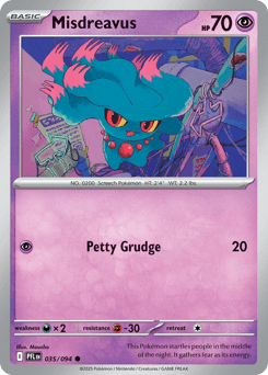 Misdreavus 35/94 — Phantasmal Flames
