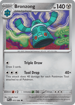 Bronzong 72/94 — Phantasmal Flames