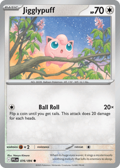 Jigglypuff Pokémon card