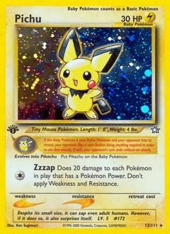 Pichu 12/111 — Neo Genesis