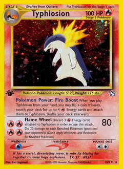 Typhlosion 18/111 — Neo Genesis