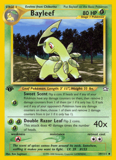 Bayleef 29/111 — Neo Genesis