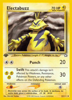 Electabuzz 33/111 — Neo Genesis