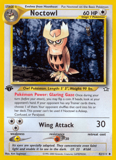 Noctowl 42/111 — Neo Genesis