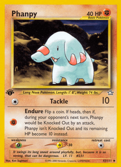 Phanpy 43/111 — Neo Genesis