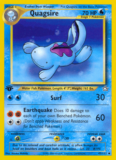 Quagsire 45/111 — Neo Genesis