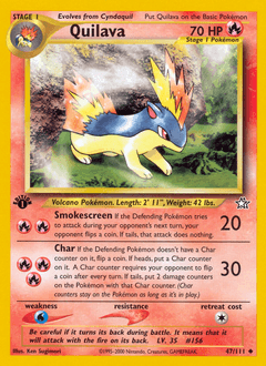 Quilava 47/111 — Neo Genesis