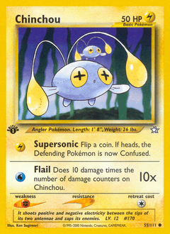 Chinchou 55/111 — Neo Genesis