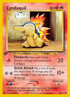 Cyndaquil 57/111 — Neo Genesis