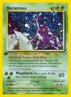 Heracross 6/111 — Neo Genesis