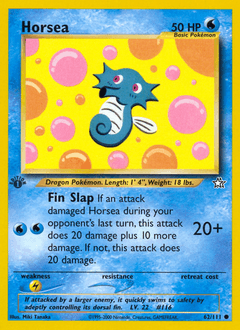 Horsea 62/111 — Neo Genesis